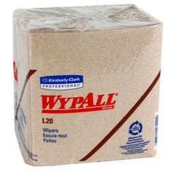 Kimberly-Clark Professional WypAll L20 Wipers Tan | Buy Online | Kimberly-Clark Professional&trade; | Fisher Scientific